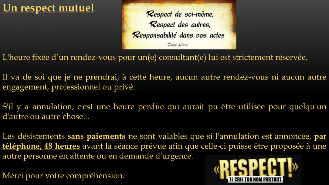 respect